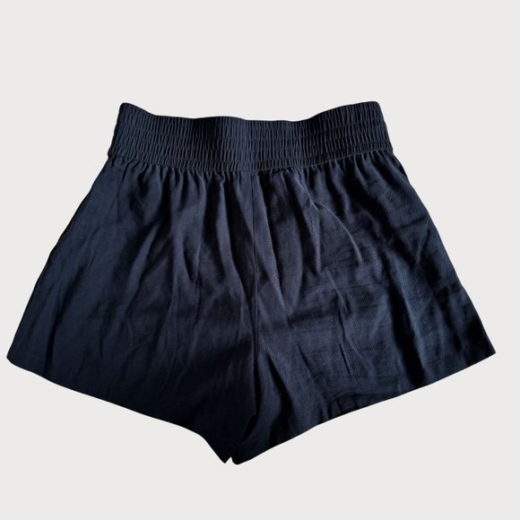 Open Edit Light Summer Dress Shorts | Black | US L - Picture 4 of 6